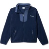 Columbia Unisex Steen Mtn 1/4 Snap Fleecepullover für Jugendliche(Collegiate Navy/Dark Mountain)