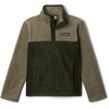 Columbia Unisex Steen Mtn 1/4 Snap Fleecepullover für Jugendliche(Greenscape/Stone Green)