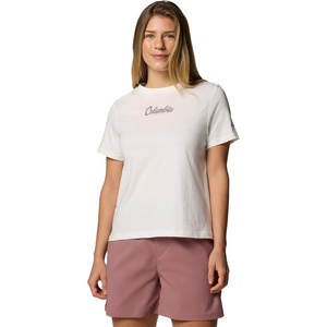 Columbia Damen t-Shirts (1er Pack)(Marke: Sea Salt/Scripted)