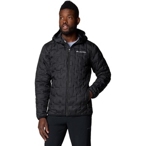 Columbia Herren Delta Ridge™ II Down Hooded Jacket Daunenjacke mit Kapuze (1er Pack)(Schwarz)