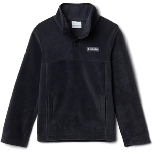 Columbia Unisex Steen Mtn 1/4 Snap Fleecepullover für Jugendliche(Black (New Collection))