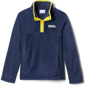 Columbia Unisex Steen Mtn 1/4 Snap Fleecepullover für Jugendliche(Collegiate Navy)