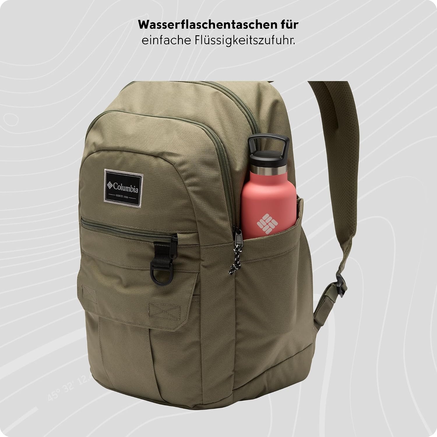 image:imageColumbia BUXTON 26L BACKPACKStone Green